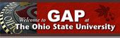 Welcome Banner for The GAP at The Ohio State University